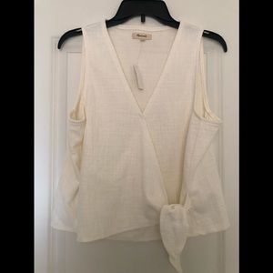 Madewell Sleeves Top Large